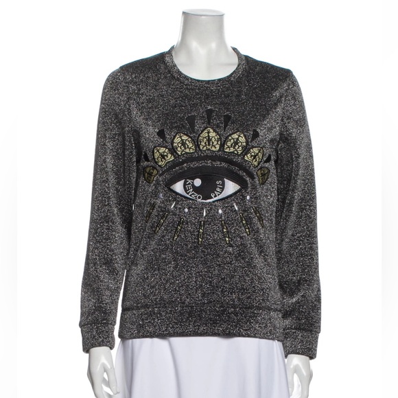 Kenzo evil eye sparkle sweatshirt VGUC - Picture 1 of 9